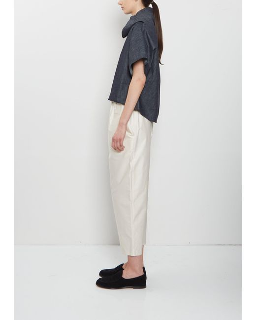 Dusan Blue Denim Tunic Top