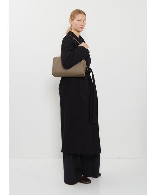 The Row Black Astra Leather Bowling