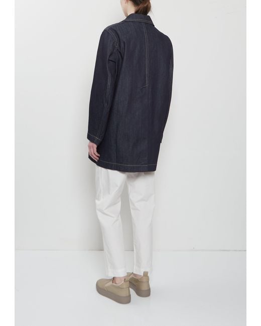 Sofie D'Hoore Blue Callet Cotton Denim Jacket