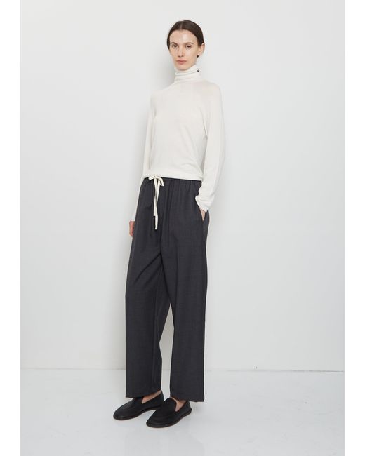 NITTO White Quarto Wool Pants