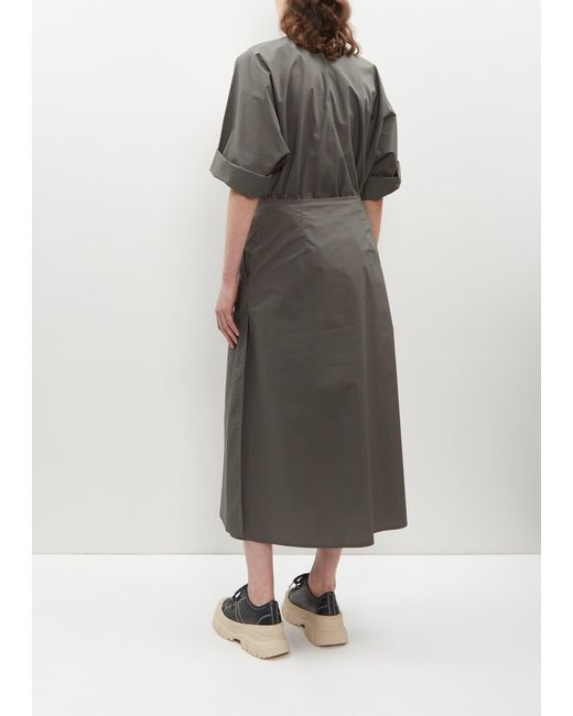 Sofie D'Hoore Gray Selah Cotton Skirt