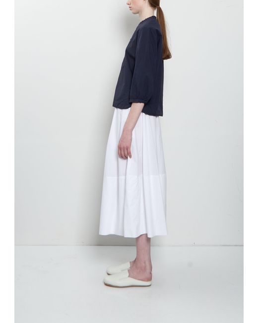 Labo.art Blue Micra Sushi Light Poplin Blouse