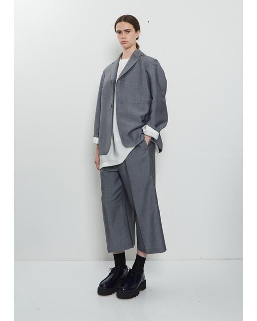 Sofie D'Hoore Blue Cyrano Wool Blazer