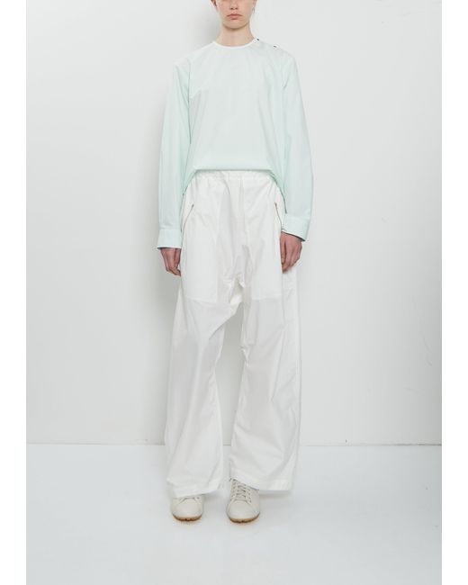 Sofie D'Hoore White Pack Side Zip Cotton Pant