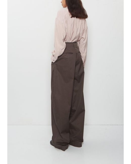 Lemaire Natural Large Cotton Chino