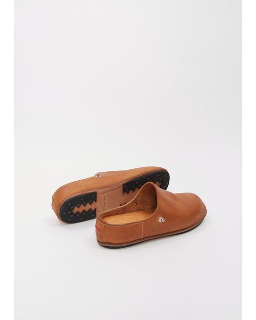 Casey Casey White Guidi Leather Clogs