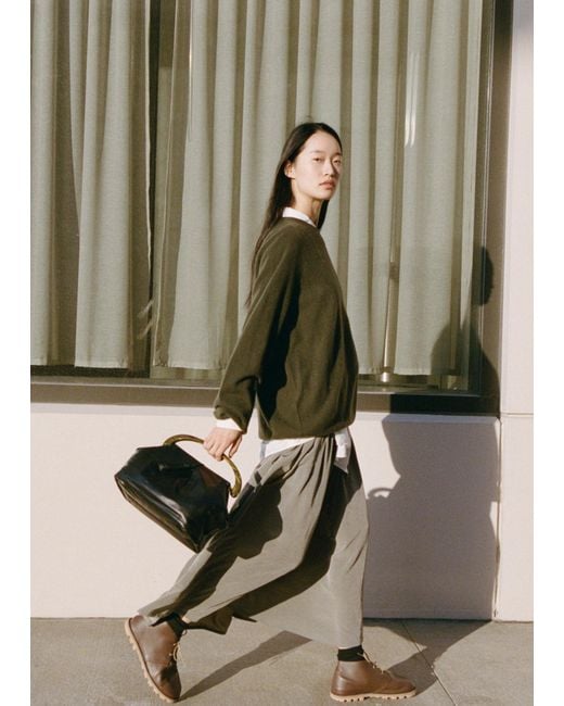 Y's Yohji Yamamoto Natural Layered Gathered Skirt