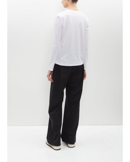 6397 White Long Sleeve Mini Boy T-shirt