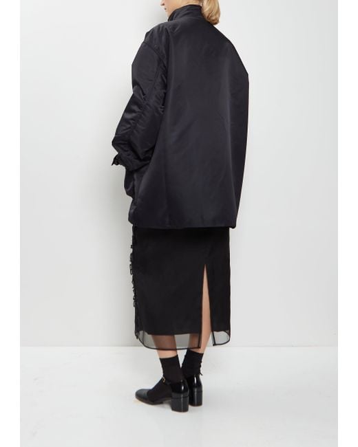 CECILIE BAHNSEN Blue Brianna Technical Jacket