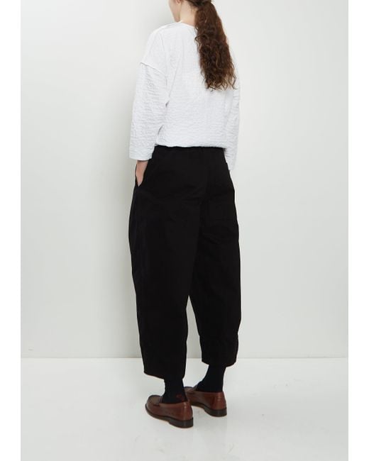 Toogood White The Etcher Organic Cotton Trouser
