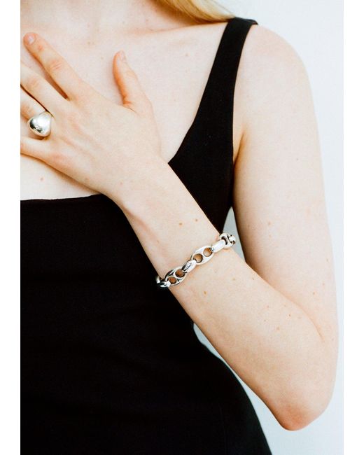 Sophie Buhai White Barbara Chain Bracelet