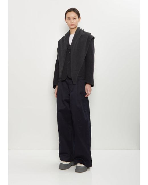 Sofie D'Hoore Black Marc Triangle Scarf