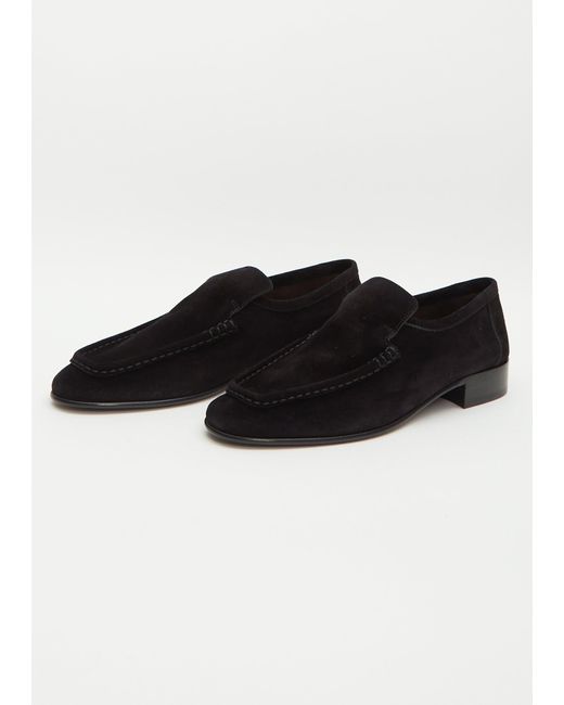 The Row White New Soft Loafer