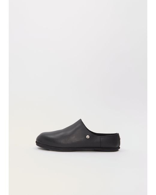 Casey Casey White Guidi Leather Clogs