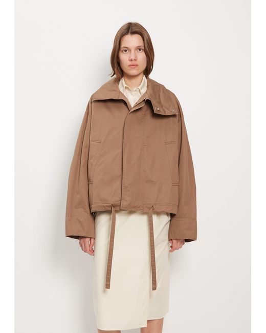 Lemaire Natural High Collar Blouse