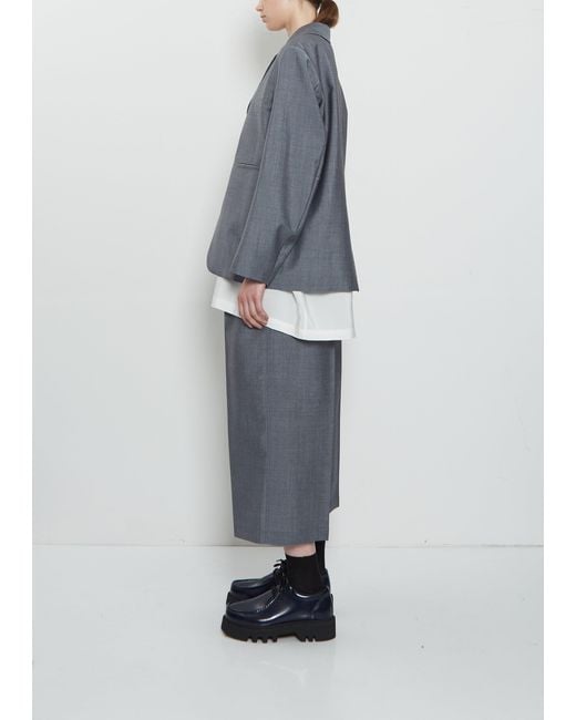 Sofie D'Hoore Blue Cyrano Wool Blazer