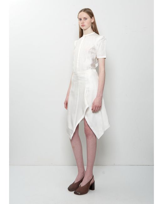 Lemaire Multicolor Foulard Creased Skirt