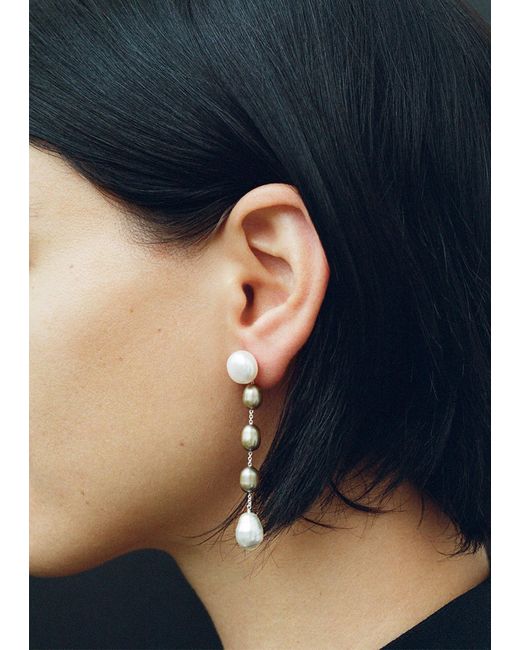 Sophie Buhai Natural Small Passante Earrings