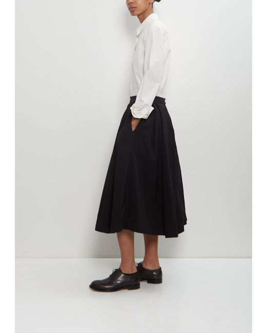 Casey Casey White Cotton Linen Anarchic Skirt