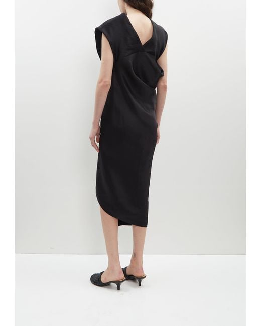 Issey Miyake Black Enveloping Dress