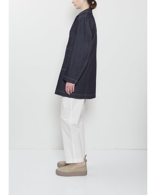 Sofie D'Hoore Blue Callet Cotton Denim Jacket