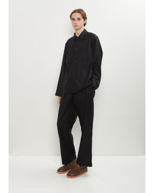 Sofie D'Hoore Black Cimabue Tropical Wool Jacket