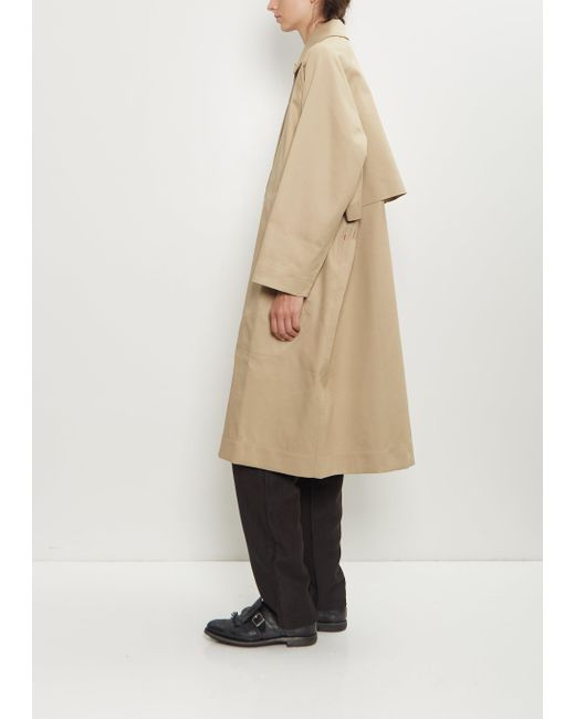 Casey Casey Natural Carlyle Cotton Trench Coat