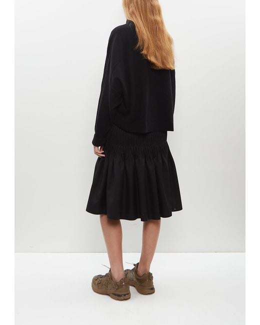 Sofie D'Hoore White Shake Skirt