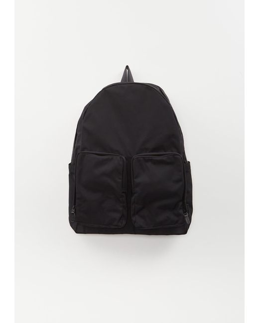 Amiacalva Black Gabardine Backpack