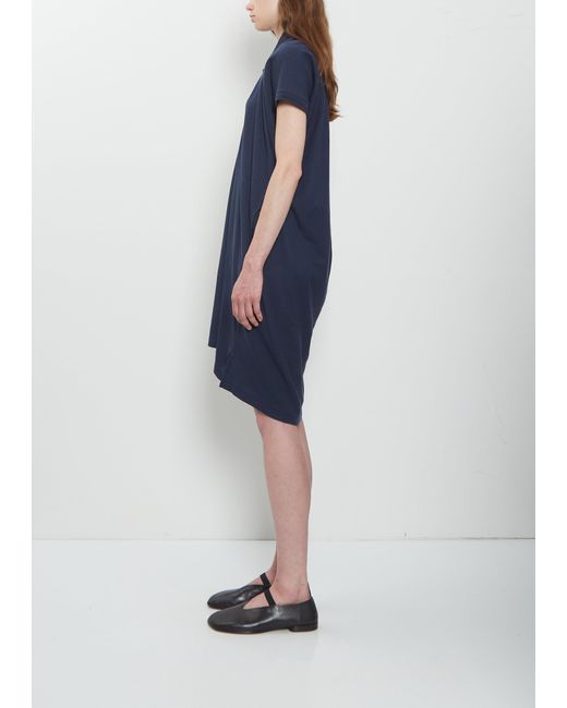 Visvim Blue Ultimate Ruana Weller S/s Polo Shirt Dress