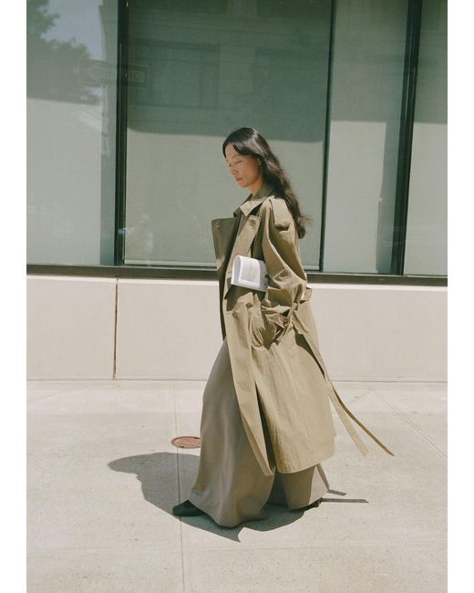 The Row Natural Denver Coat