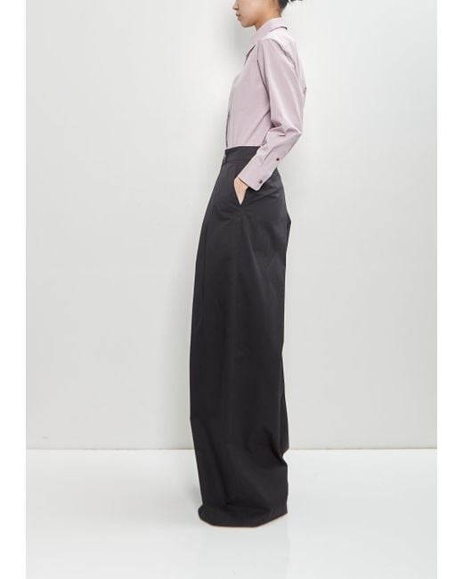 Dries Van Noten Black Cotton Pamplona Pants