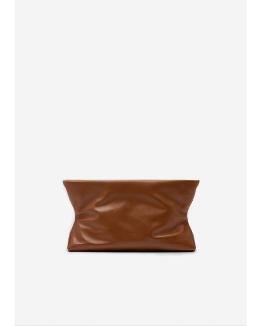 Marsèll White Dipi Leather Pochette Bag