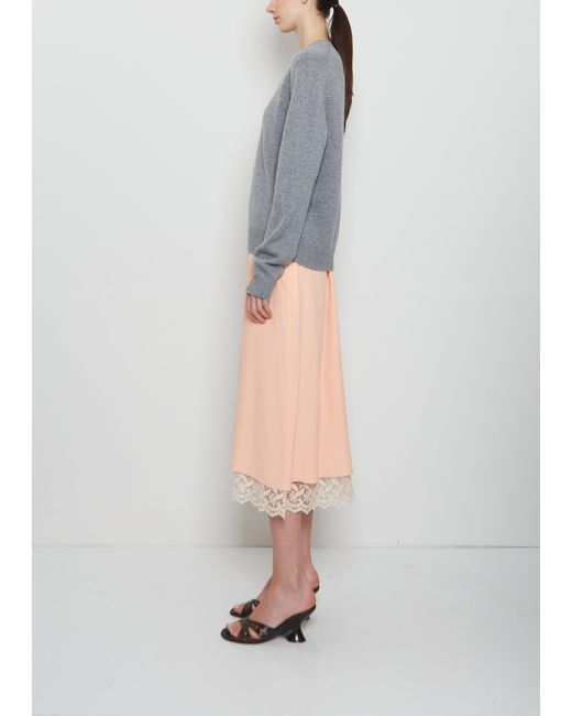 Begg x Co Gray Hepburn Cashmere Crewneck