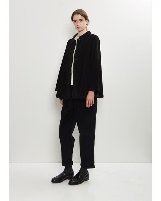 Labo.art Black Joseph Cotton Velvet Jacket