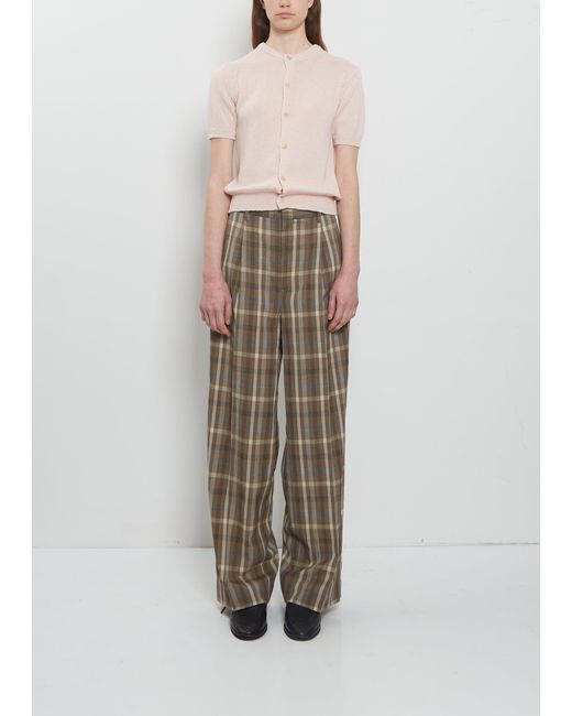Auralee Natural Super Fine Tropical Wool Two-tuck Slacks
