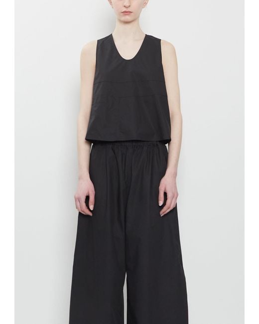 Sofie D'Hoore Black Brambel Cotton Tank