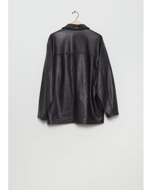 Arpenteur Black Leather Sigma Jacket