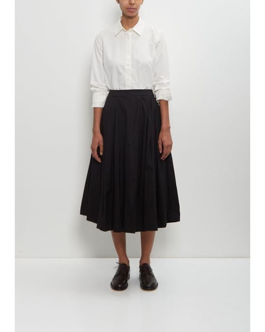 Casey Casey White Cotton Linen Anarchic Skirt