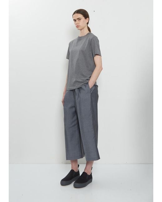 Sofie D'Hoore Gray Pebble Wool Short Pant