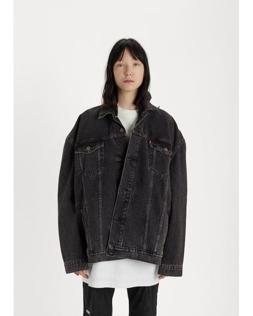 Vetements X Levi's Hooded Denim Jacket 