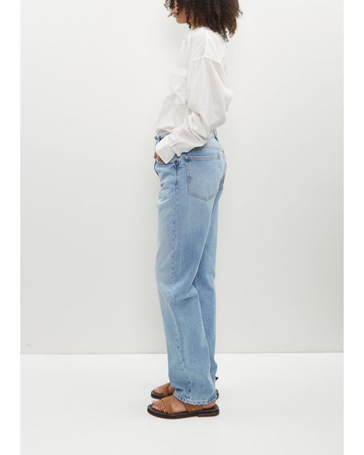 6397 Blue Relaxed Straight Jean