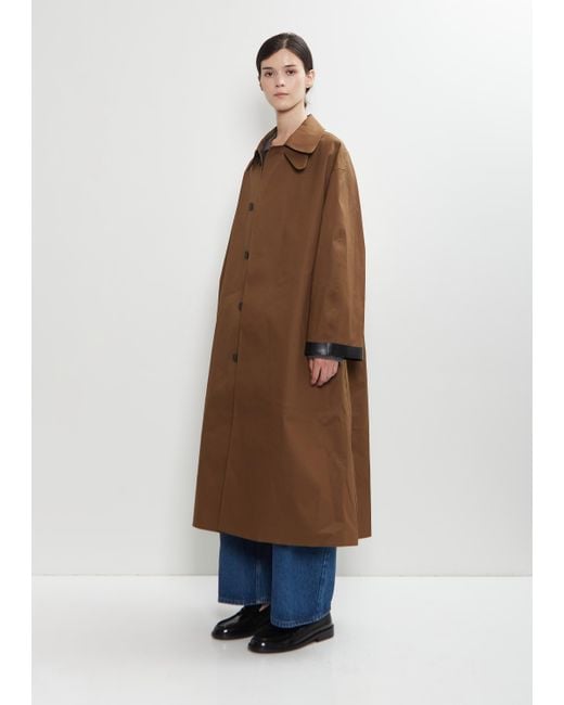 Studio Nicholson Brown X Mackintosh Ettrick Long Mac