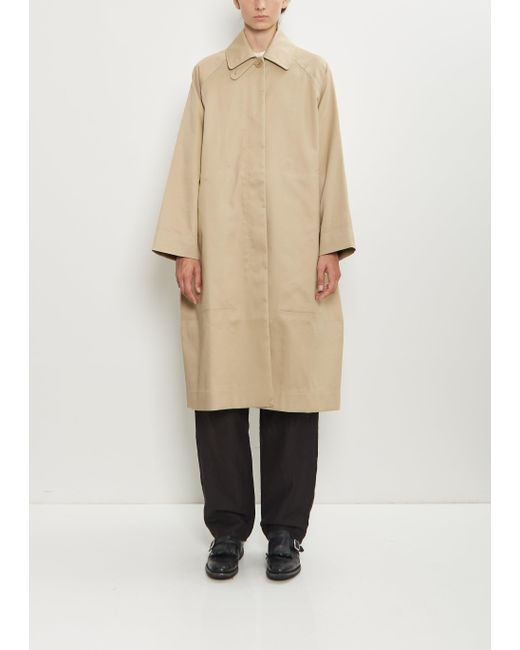 Casey Casey Natural Carlyle Cotton Trench Coat