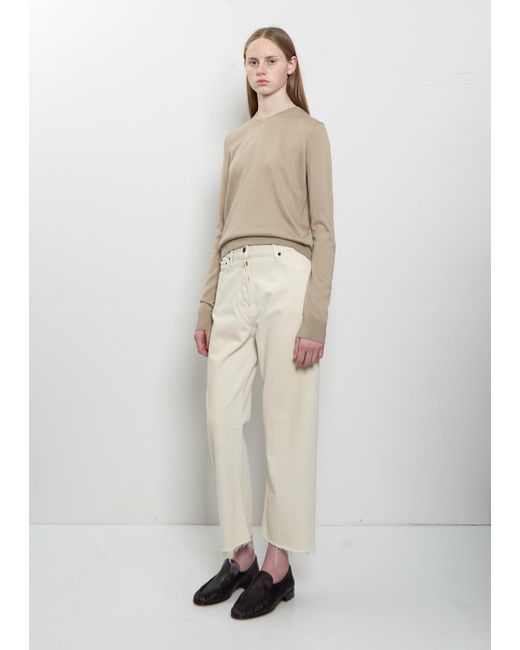The Row Natural Fortino Cotton Jean