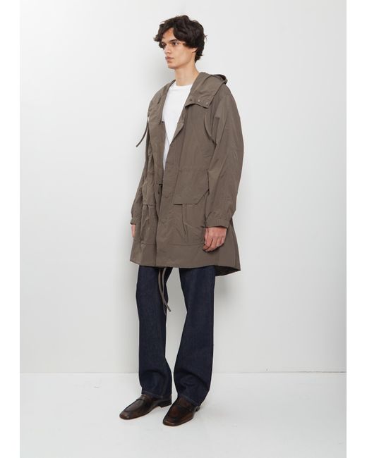 Dries Van Noten Brown Voxer Nylon Parka