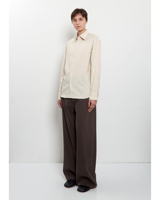 6397 White Dress Cotton Shirt