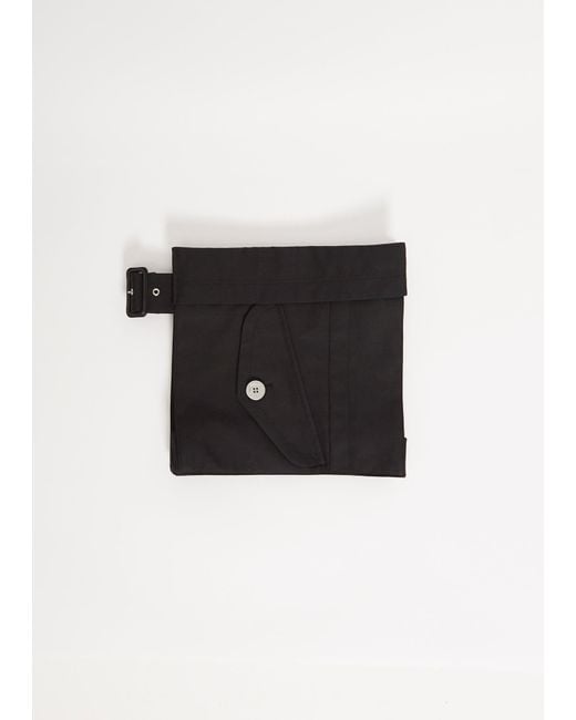 Sacai Cotton Gabardine Pocket Belt in Black | Lyst