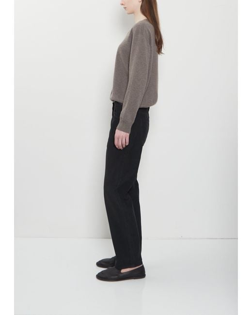 The Row Gray Booker Corduroy Pant