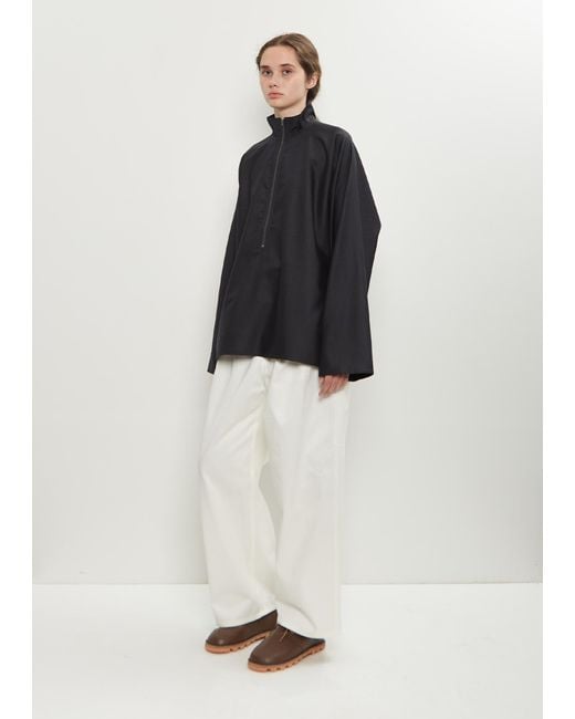 Sofie D'Hoore Black Carracci Tropical Wool Shirt